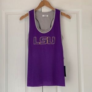NUYU Lsu Sports Tank Top size Medium NWT